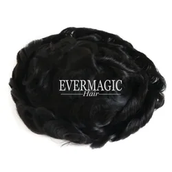 Парик Jet Black для истончения волос, мужской парик на кружевной основе, парики из натуральных бразильских человеческих волос, замена