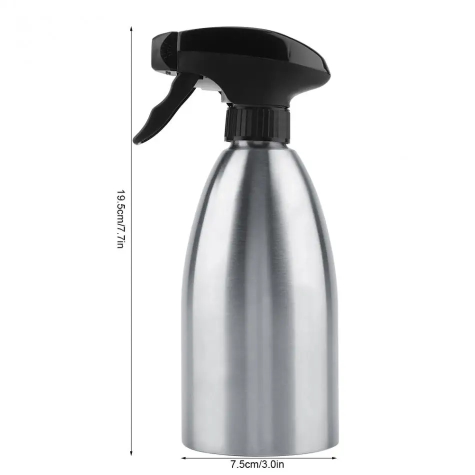 
Stainless Steel Refillable Oil Vinegar Mist Spray Bottle Water Pump 50ml Spray Bottles 