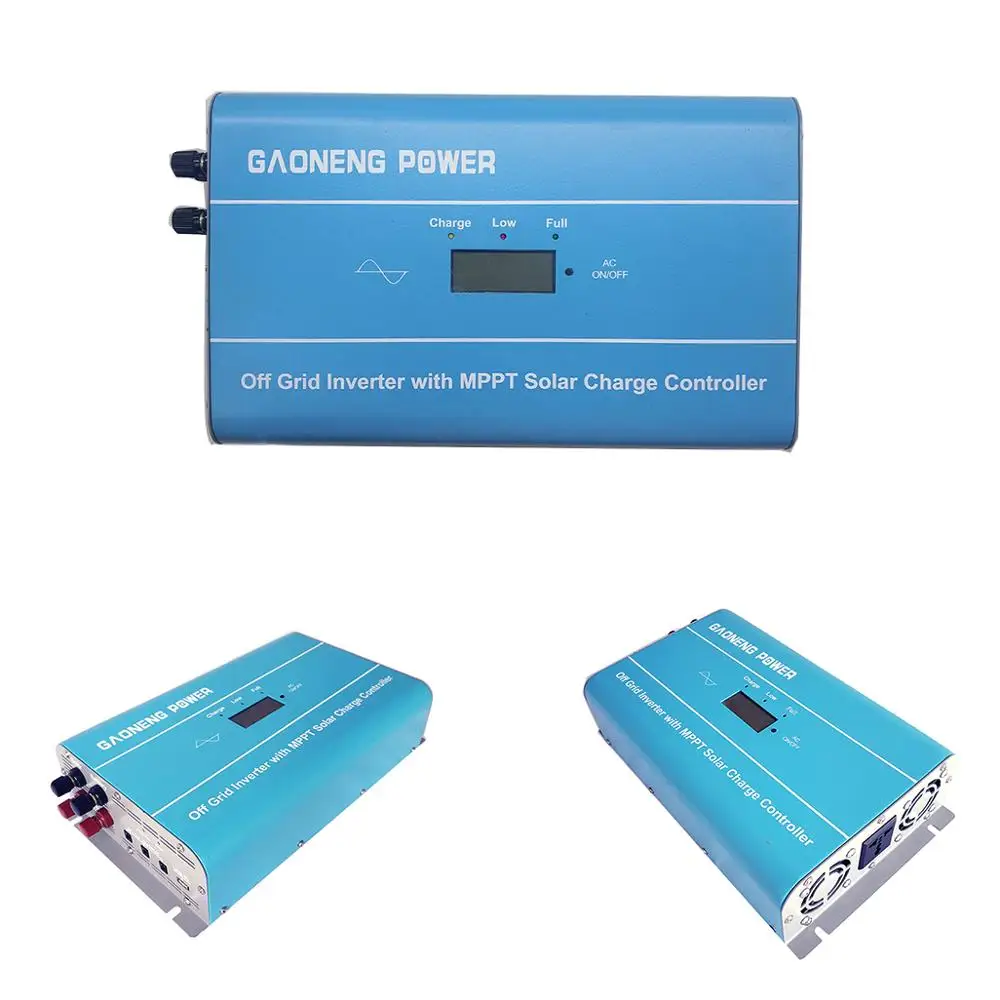 
12 volt dc to 240 volt ac inverter with 12V 40A Mppt Charger 