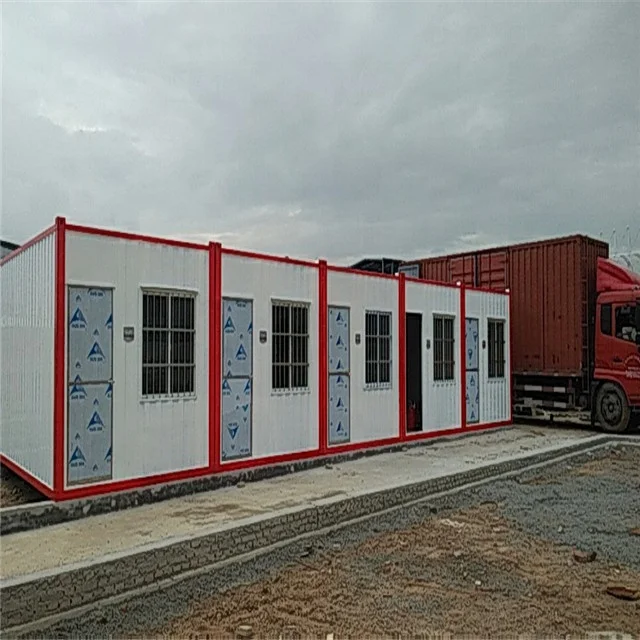 
Welded Customized Steel Structure Shipping Container House 