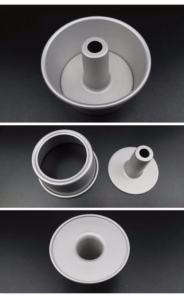 
Aluminum round bottom cake pan set 