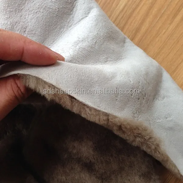 Sheepskin Lining Sheepskin Shearling 100 Merino Wool Fabric
