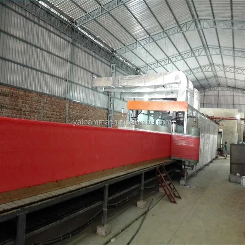YA-FA Horizontal Flexible PU Foam Making Machine Line