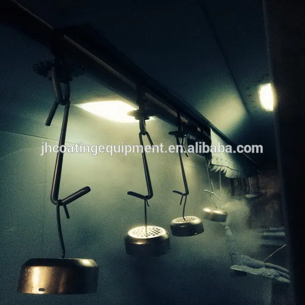 промышленный ручной/автоматическая линия покрытия порошка для автомобильных колес с распылителем