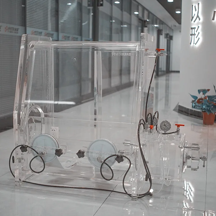 Фабрики 3d-печати в R & d лаборатории Glovebox системы с инертным растворителем система очистки перчатки с безразличным газом