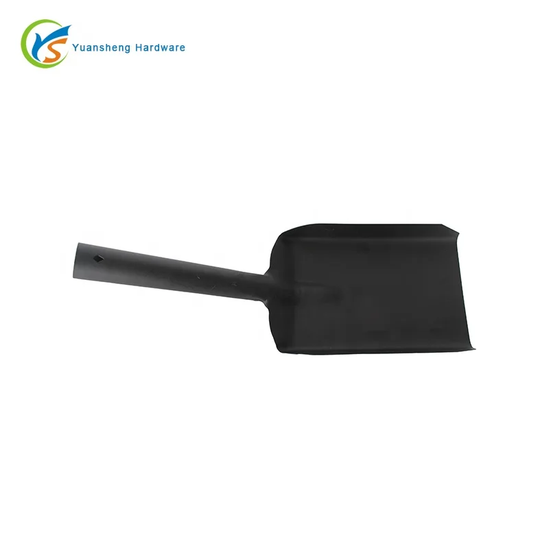 Matte finish Powder coated black Fireplace Shovel  Ash Shovel or Coal Shovel