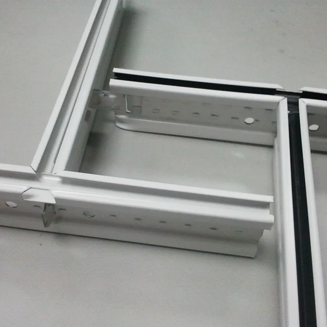 Suspended lay in profile system cheap price galvanized ceiling t bar