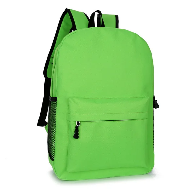 Fashion Candy Color Canvas School Backpack
