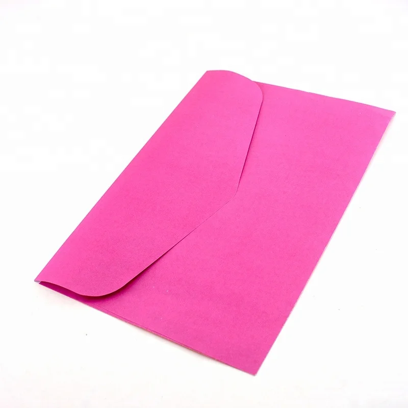 Paper China Hot Sale Wholesale Custom Pink Gift Paper Envelope