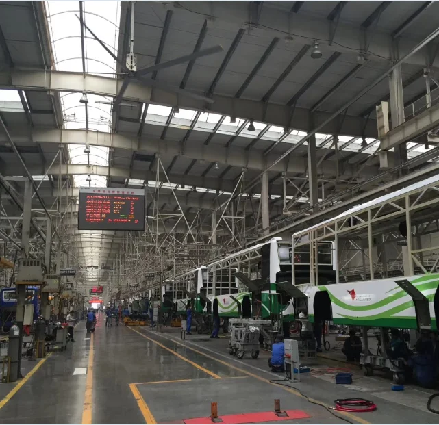 
Kale 24ft high volume low speed industrial use ventilation ceiling fan 