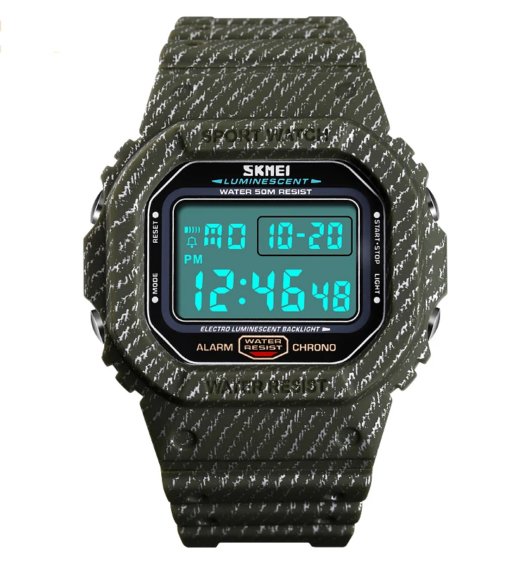 camouflage 2019 skmei fashion sports digital watches men wristwatches