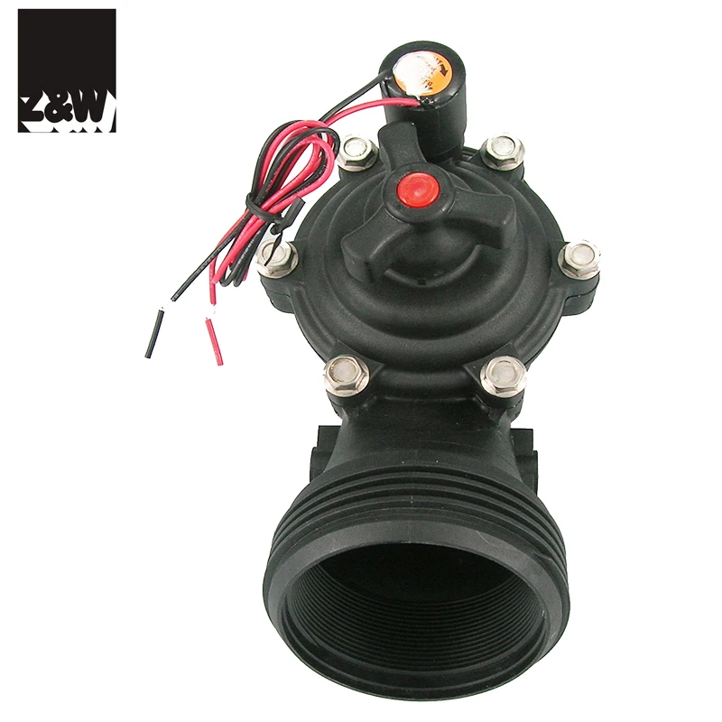 2.5inch valve for irrigation water solenoid 201BM 24VAC DC12V flow control DN65 DE75 electric valve water treatment BSPT