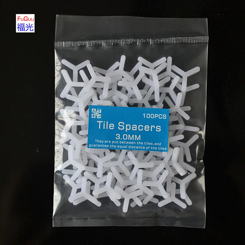 Y Types Tile Spacer 3.0mm 100 Pcs/bag