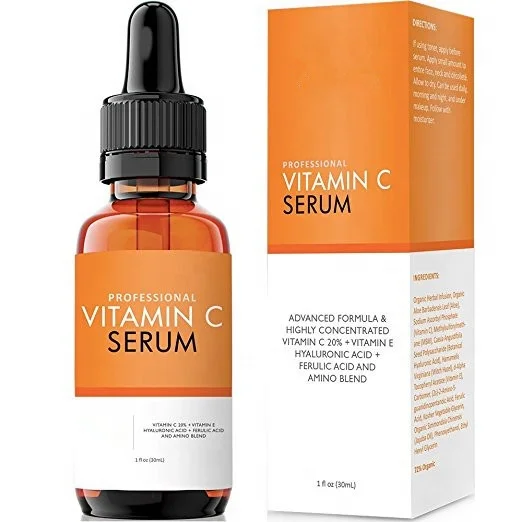 
private label 100% natural hemp seed oil vitamin c Serum for face 30ml 