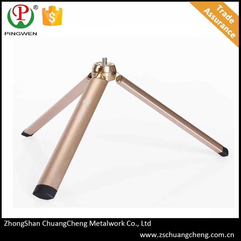 Metal mini phone tripod projector camera desktop selfie bracket multi-functional small tripod