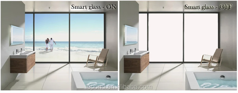 Intelligent dimming glass smart glass
