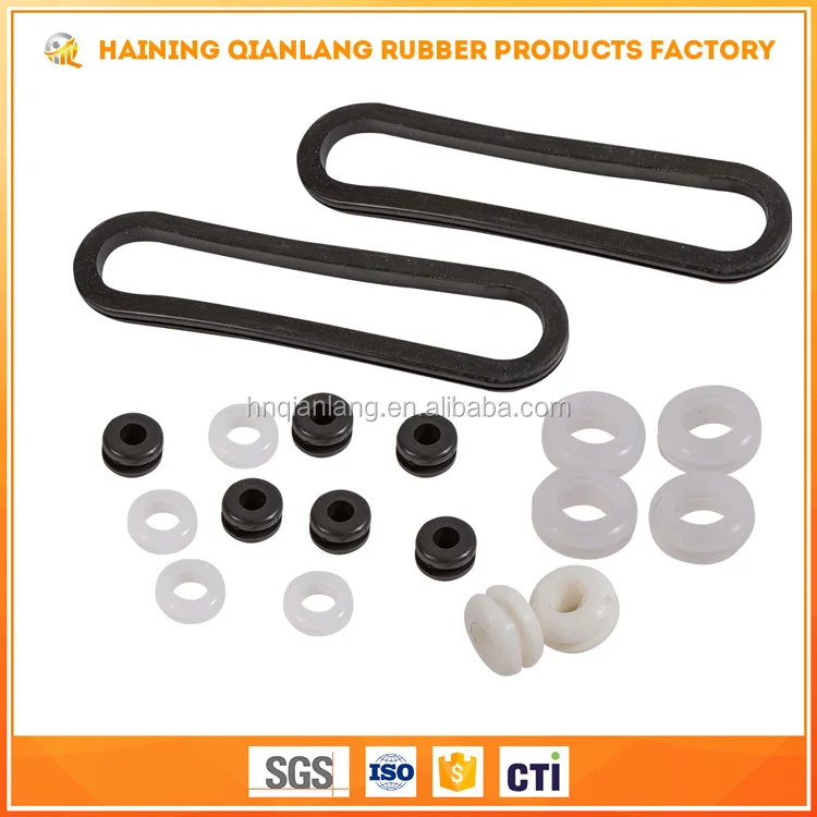 Hot Sale Customized Silicone Material Various Sizes Colored Rubber Sleeve