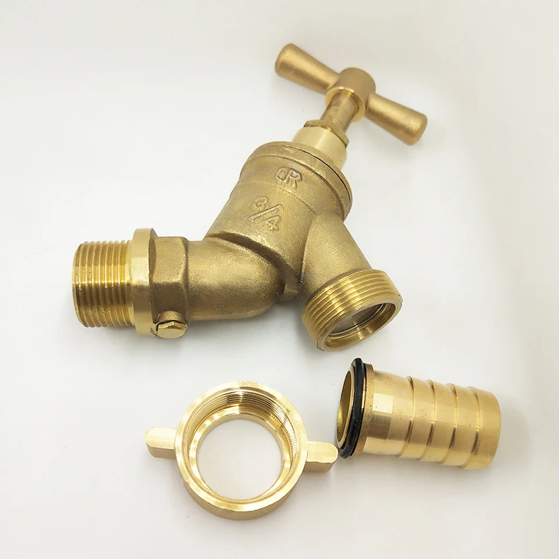 Слюнявчик для шланга DZR 3/4 дюйма с двойным обратным клапаном