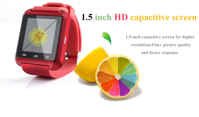 
2G GSM TF SIM card android smart watch man woman digital smart watch 