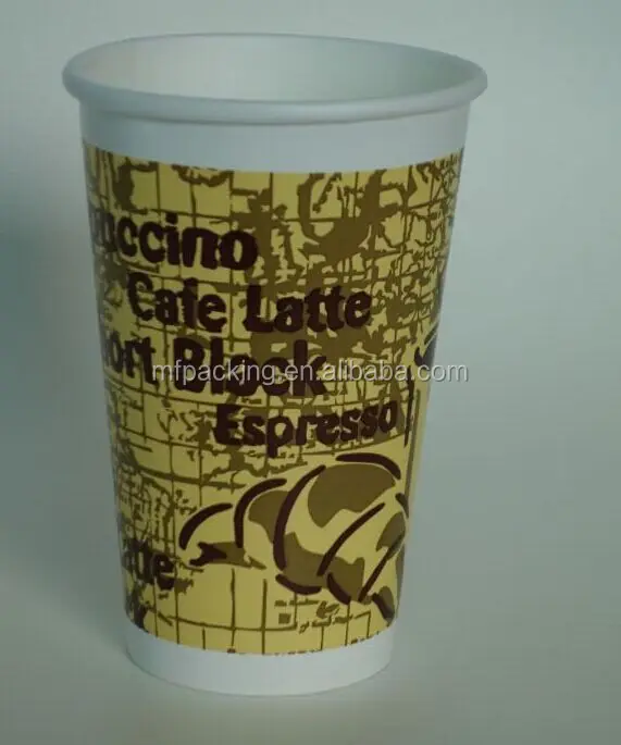 Круглая Бумажная чашка рождественские бумажные кофейные чашки