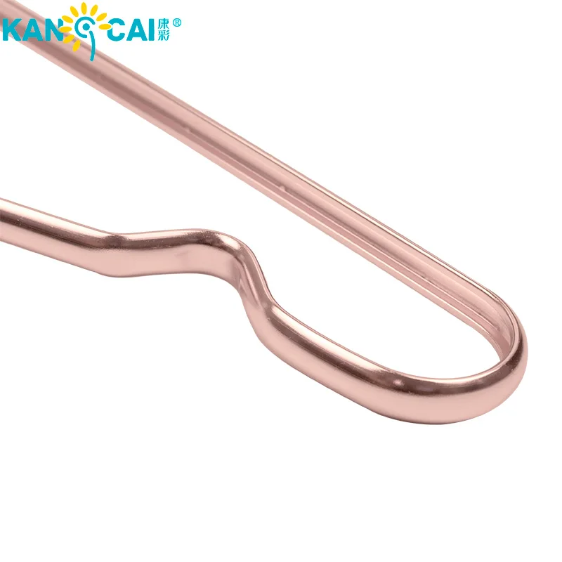 
Wholesale Luxury Aluminum Rose Gold Clothes Hangers 
