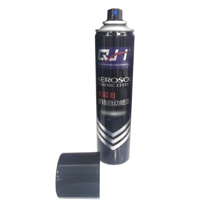 colorful refillable removable aerosol acrylic car spray can paint