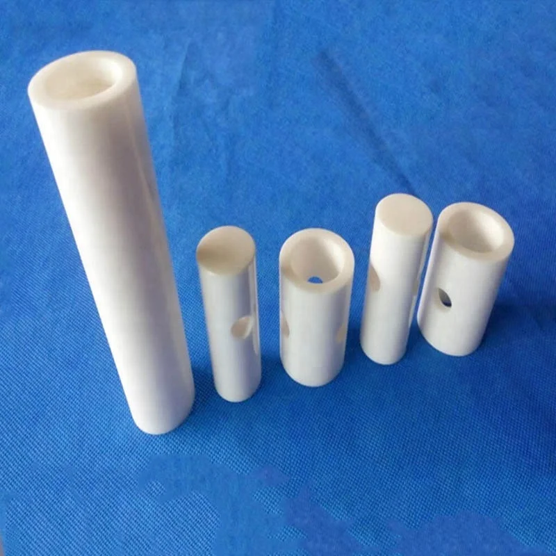 High Temperature Alumina Ceramic Tube 99% Al2O3 For Furnace