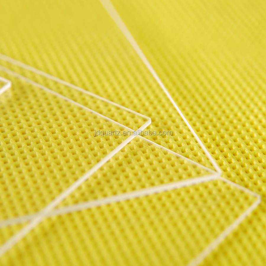 JINGDIAN Quartz glass sheet borosilicate glass sheet for 3D printer