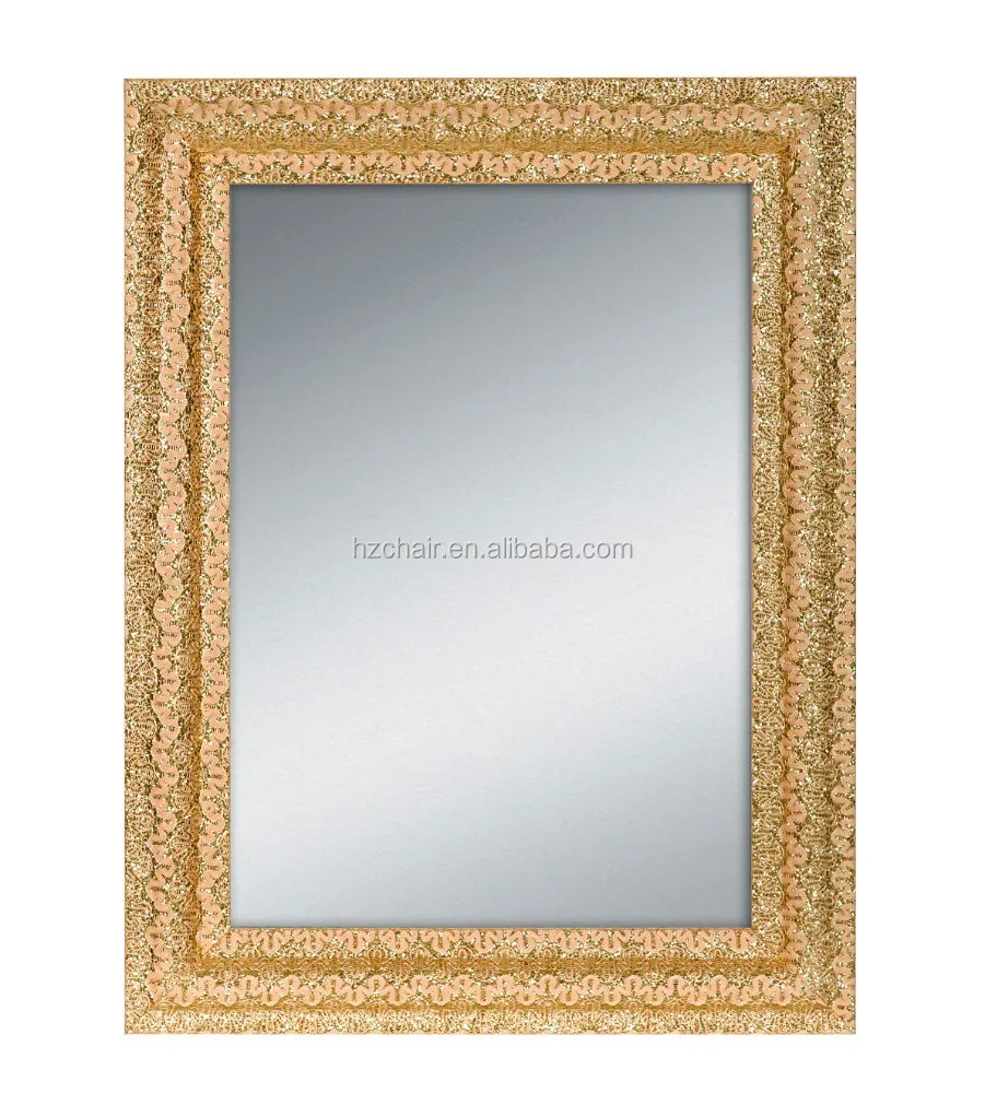 Beautiful and Modern Decorative Wall Hair Salon cosmetic styling mirror station