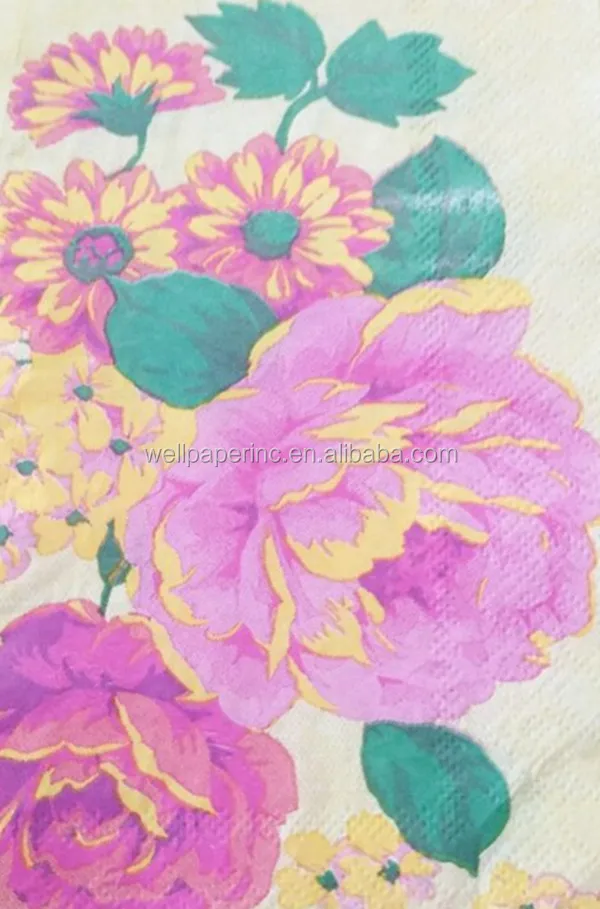 Decoupage Paper Napkins-Cypress Home 33X40 Cm 3-Ply Paper Napkins Beautiful Paper Napkins