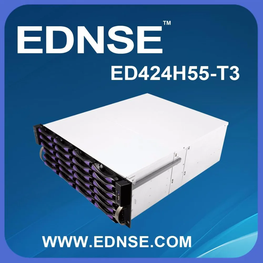 Ed424h55 EDSE 4u мини - sas / sata для монтажа в стойку серверы чехол