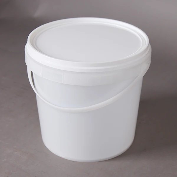 Transparent Food Grade 5 LITER Milk storage Plastic Pails clear 1 gallon Plastic Bucket for cookie, yogurt