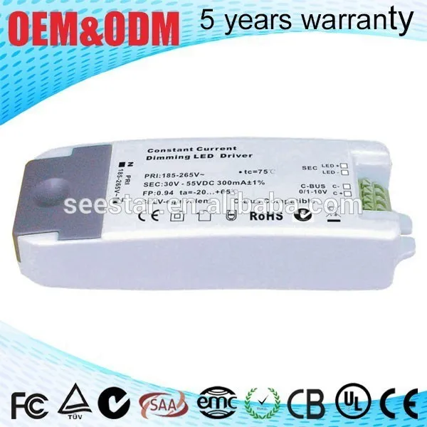 3 года гарантии CE SAA 9 Вт 18 Вт 230Ma затемнения из светодиодов драйвер питания для из светодиодов свет панели