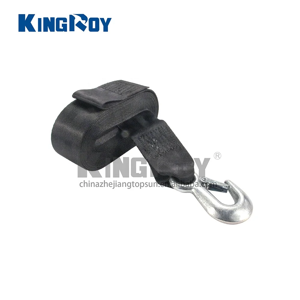 Steel chain crane galvanized forged lifting eye hook with safety latch  for cargo control
