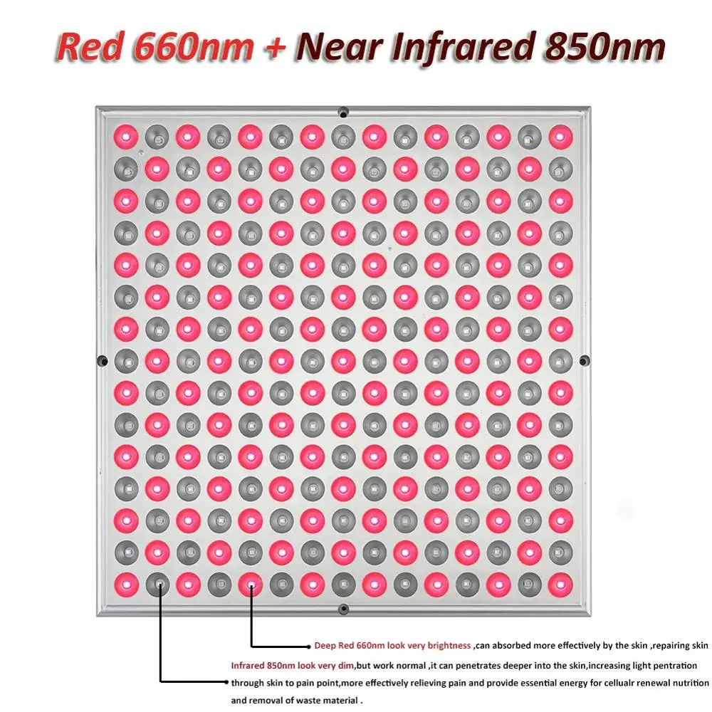 45W 850nm 660nm led light therapy Healthy Lamp Power Infrared Led Light Therapy Red Light