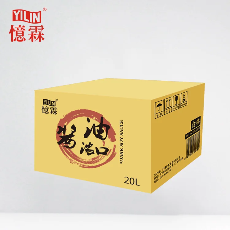 20L Bulk packing seasonings condiments sweet soy sauce  for restaurant