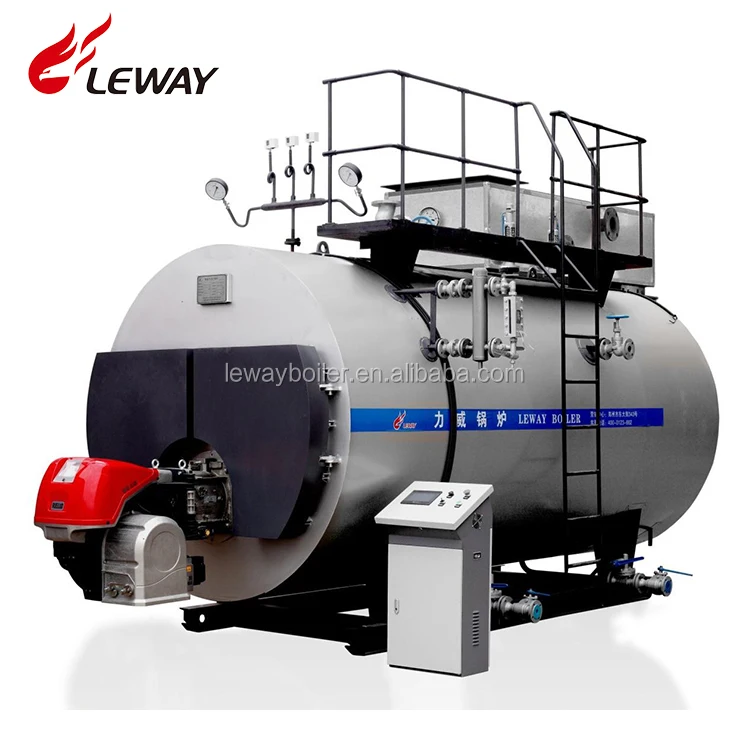
Advanced Technique 3-Passes Fire Tube 500KG Fuel Gas Oil Diesel Steam Boiler Price For Heating 