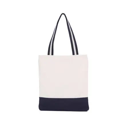 Eco friendly recycled colorful tote shopping cotton canvas bags