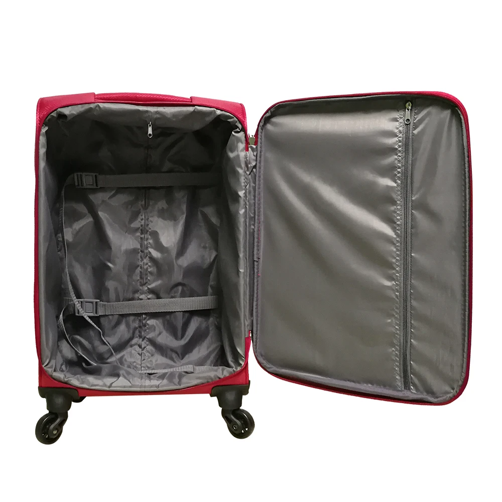 Stylish Red Girls Soft Lightweight Luggage