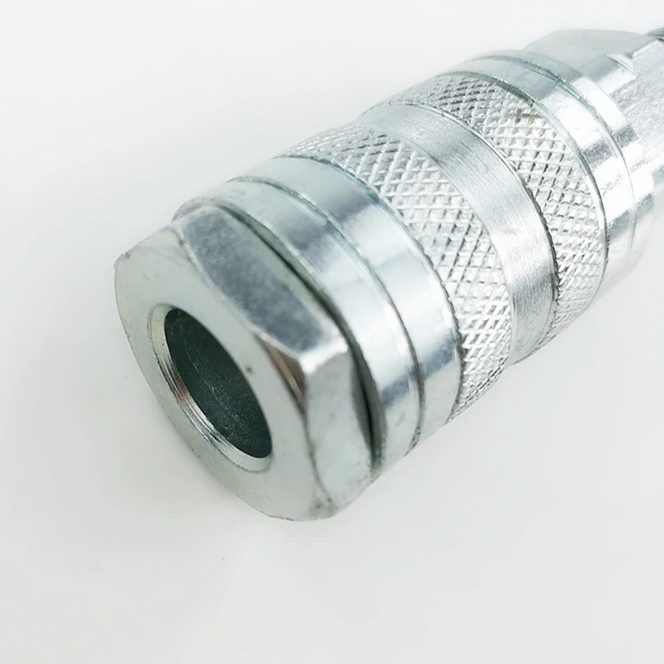
Israel type IS02-SM-02 series steel air release quick disconnect coupling pneumatic quick coupling 