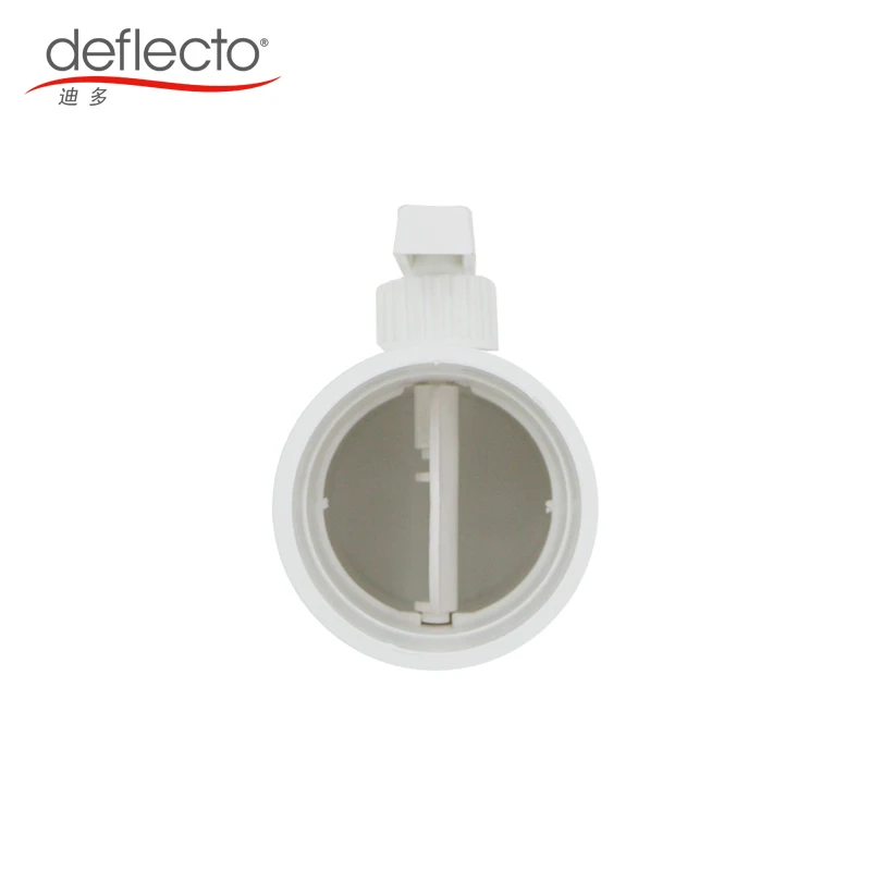 Plastic Air Damper Check Valve Shutter Air Volume Control Damper for HVAC HRV Exhaust System