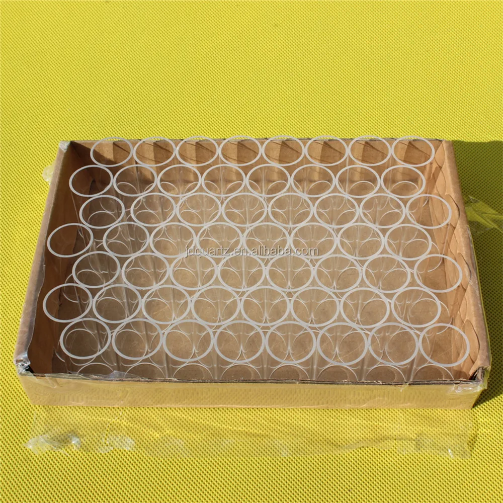 Clear Fused Quartz Tube ( One End Closed )