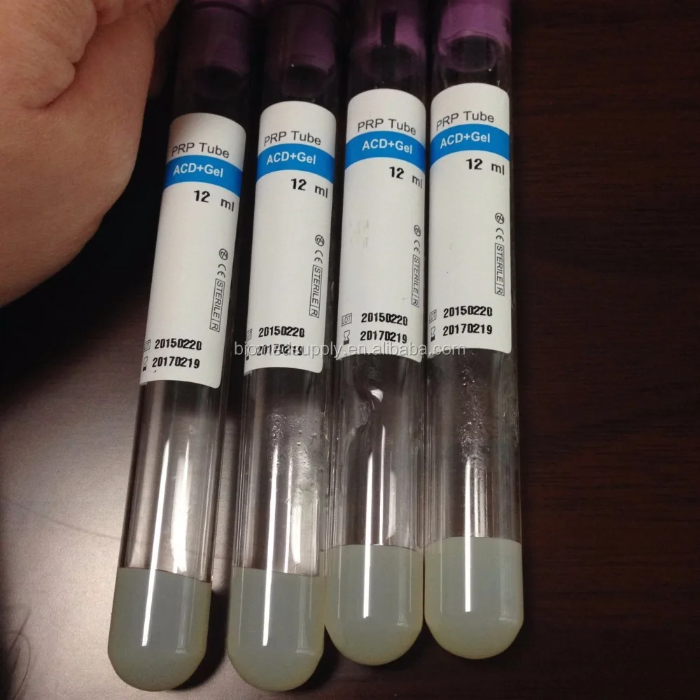 BEMEDIKPRP CE Certified 15ml prp tube with sodium citrate with gel sodium citrate