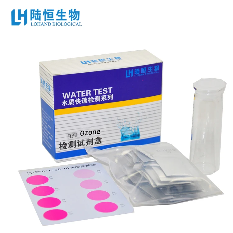 Hot sale lab 50tests Ozone Test kit
