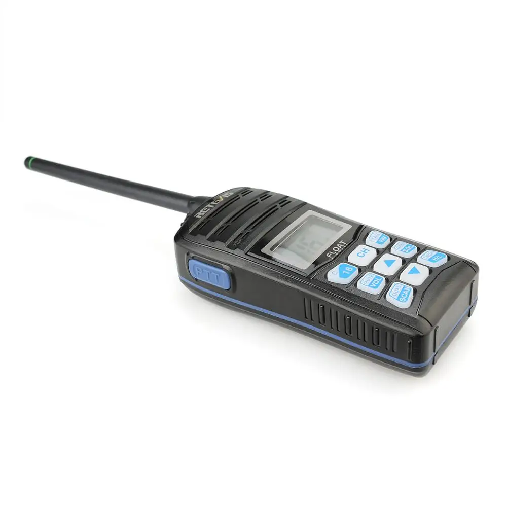 USA Canadian International Marine Floats on Water NOAA Weather Alert IP67 Waterproof Handheld VHF Marine Two Way Radio RT55