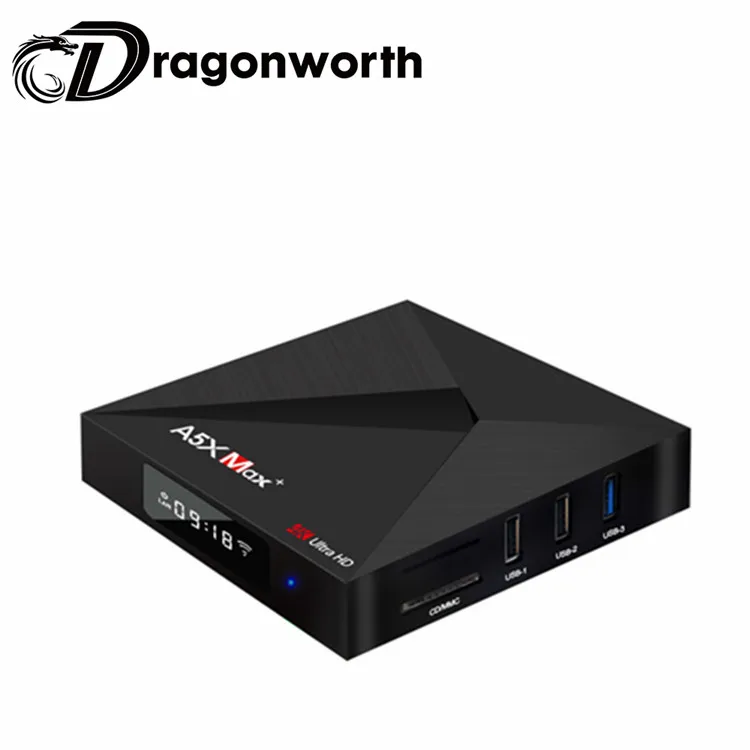 A5X MAX + 4G г 32 дешевый android ТВ коробка amlogic RK3328 четырехъядерный ОТТ 7 1 HDD