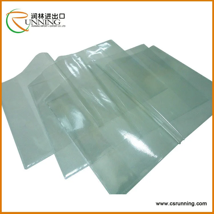 Clear Exercise Book Covers Strong Plastic Protecting Sleeves School Notebook