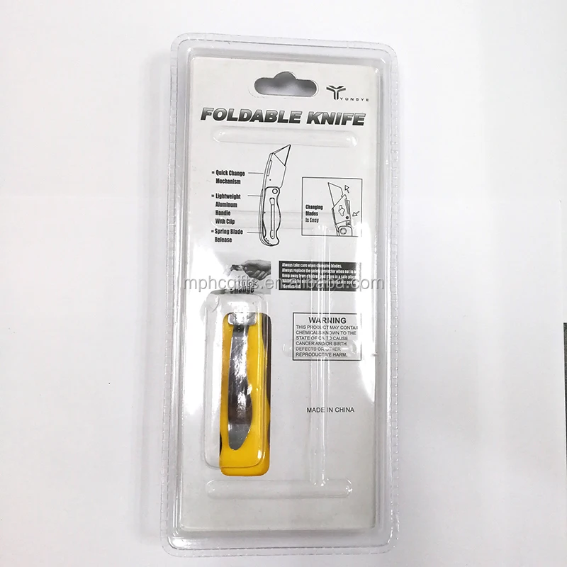 
multi tool utility knife foldable cutter knife with spare blades 