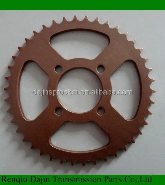 
Dajin 1045 motorcycle sprocket for honda wave 125 /shineray 500cc parts /motorcycle chain and sprocket 
