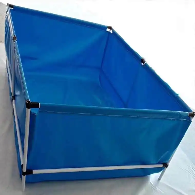 
Custom-Sized Fish Tank, Foldable PVC Tarpaulin Fish Tank 